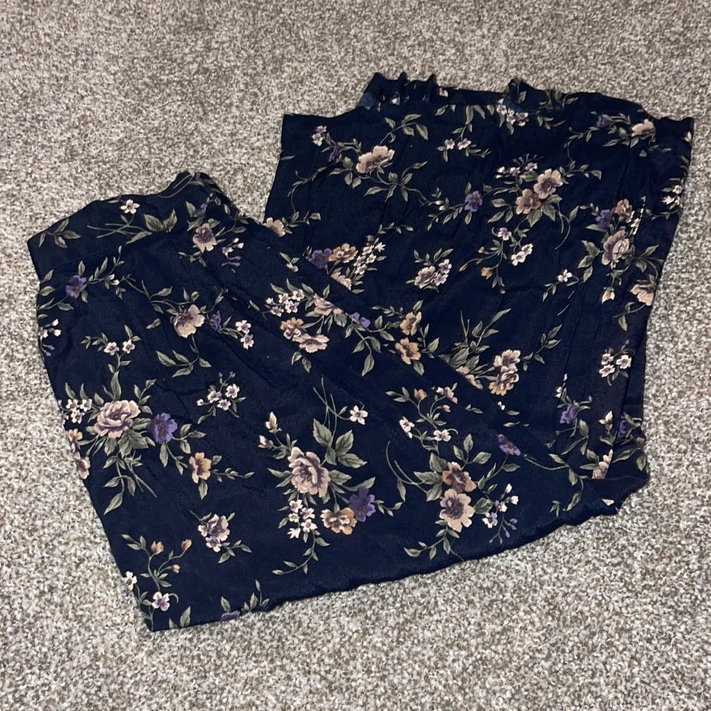 Vintage floral skirt